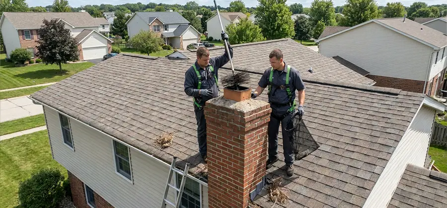 Bird Removal From Chimney in Salem