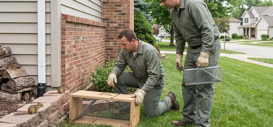 Remove Chipmunks From Yard in Salem
