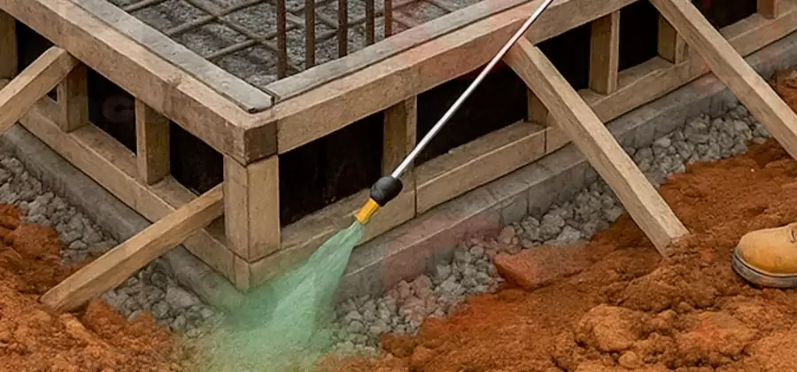 Foundation Slab Termite Treatment in Salem