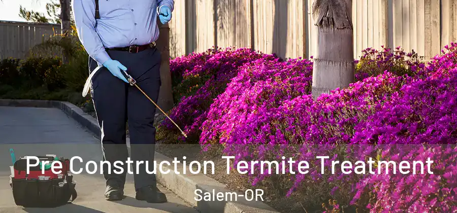 Pre Construction Termite Treatment Salem-OR