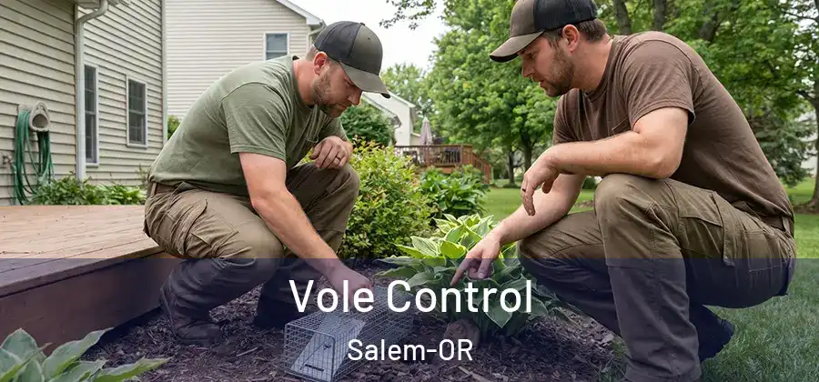 Vole Control Salem-OR